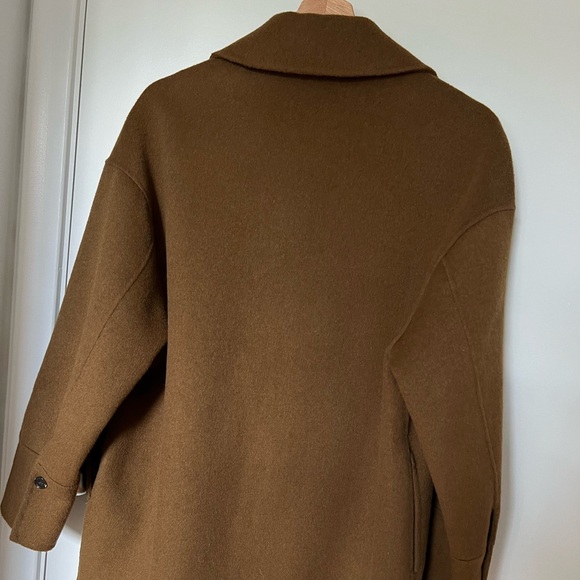 Mango Oversized Wool Shirt Jacket - Picture 6 of 6